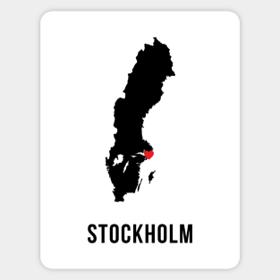 I love "Stockholm" in Sweden Sticker